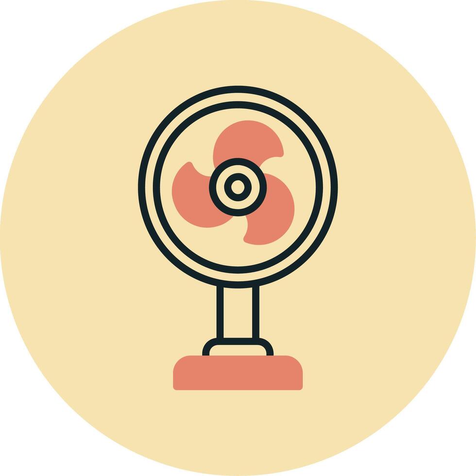 icono de vector de ventilador