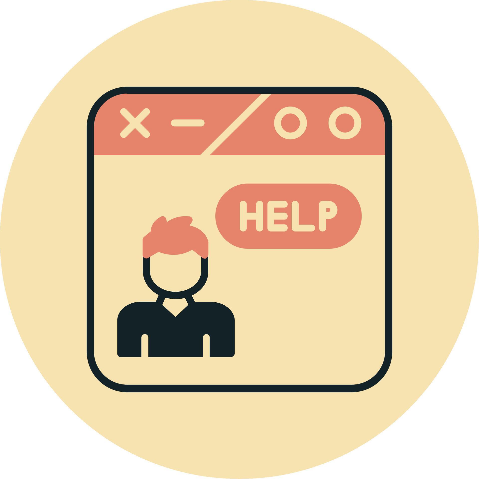 Help Vector Icon 37860027 Vector Art at Vecteezy