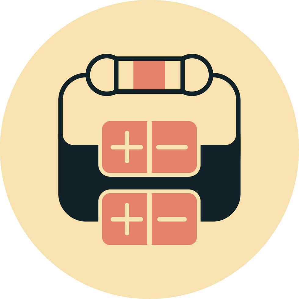 Resistor Vector Icon