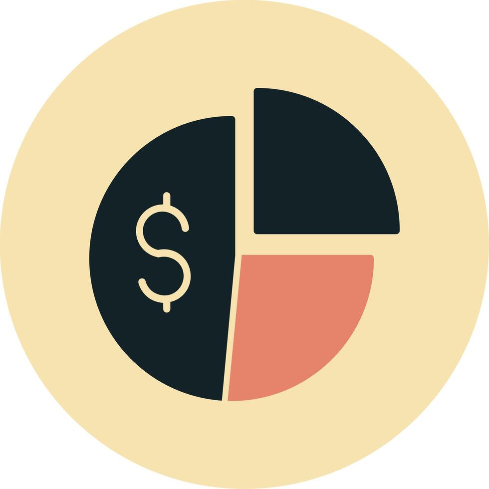 Pie Chart Vector Icon