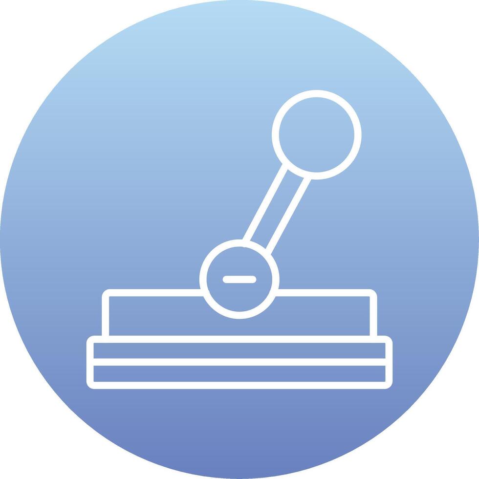 Control Lever Vector Icon