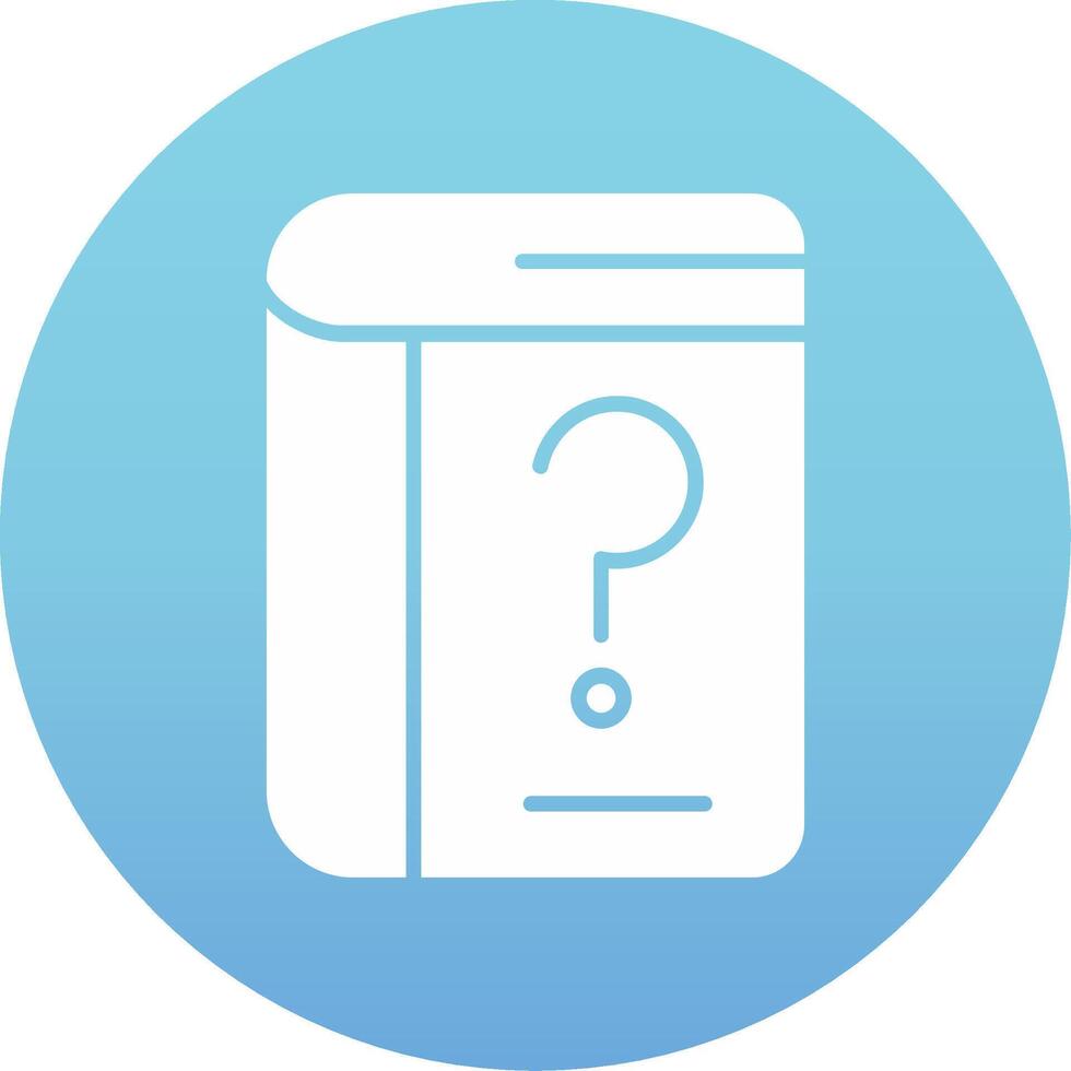 Question book Vector Icon