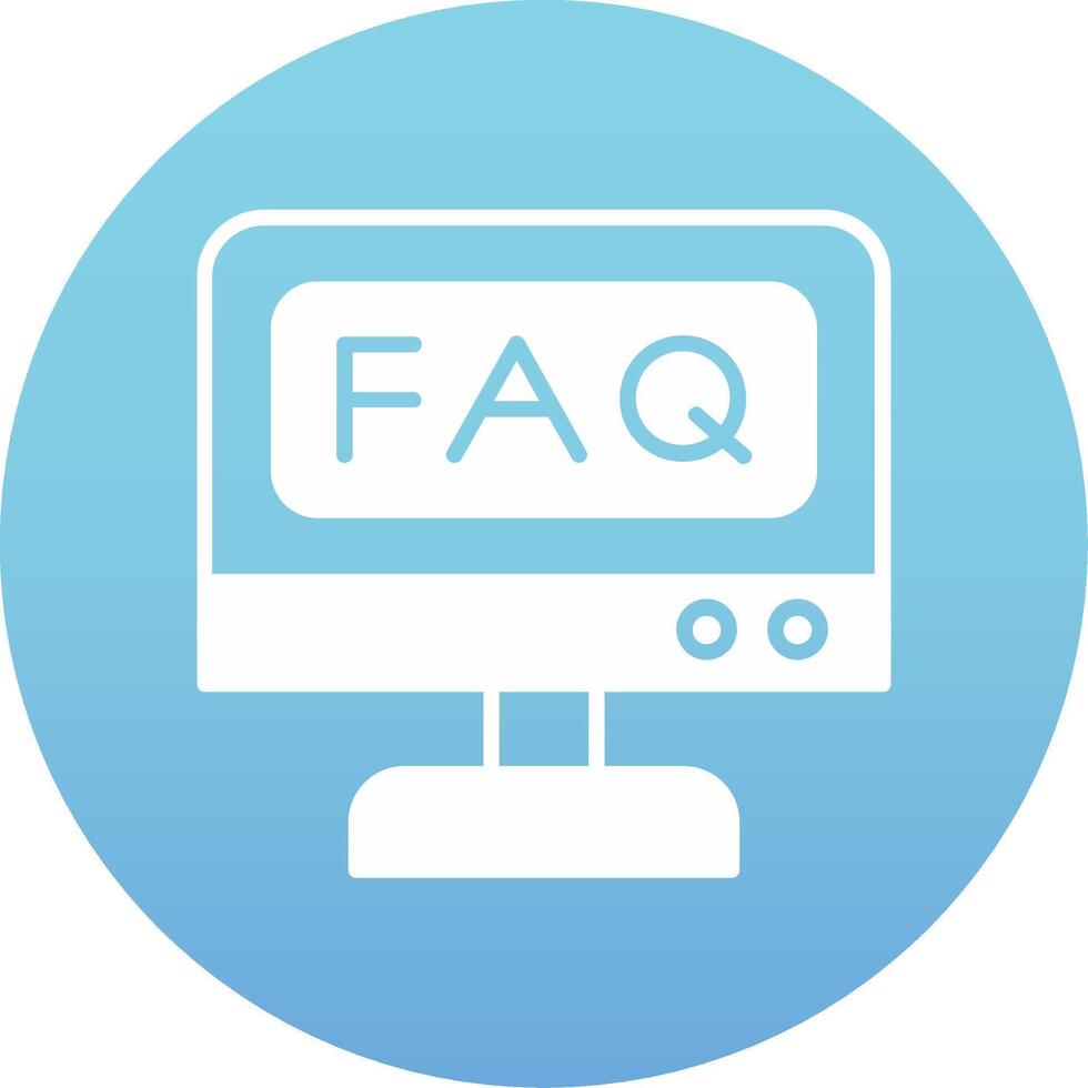 Faq Vector Icon