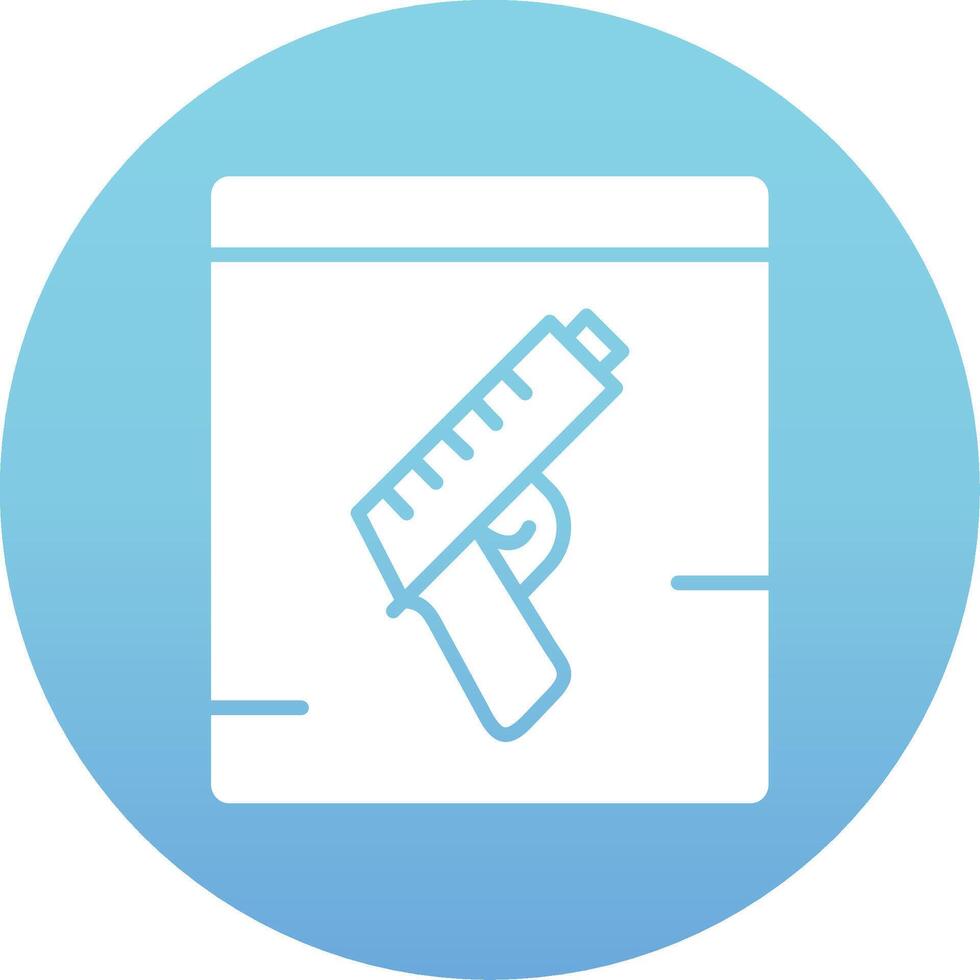 Pistol Vector Icon
