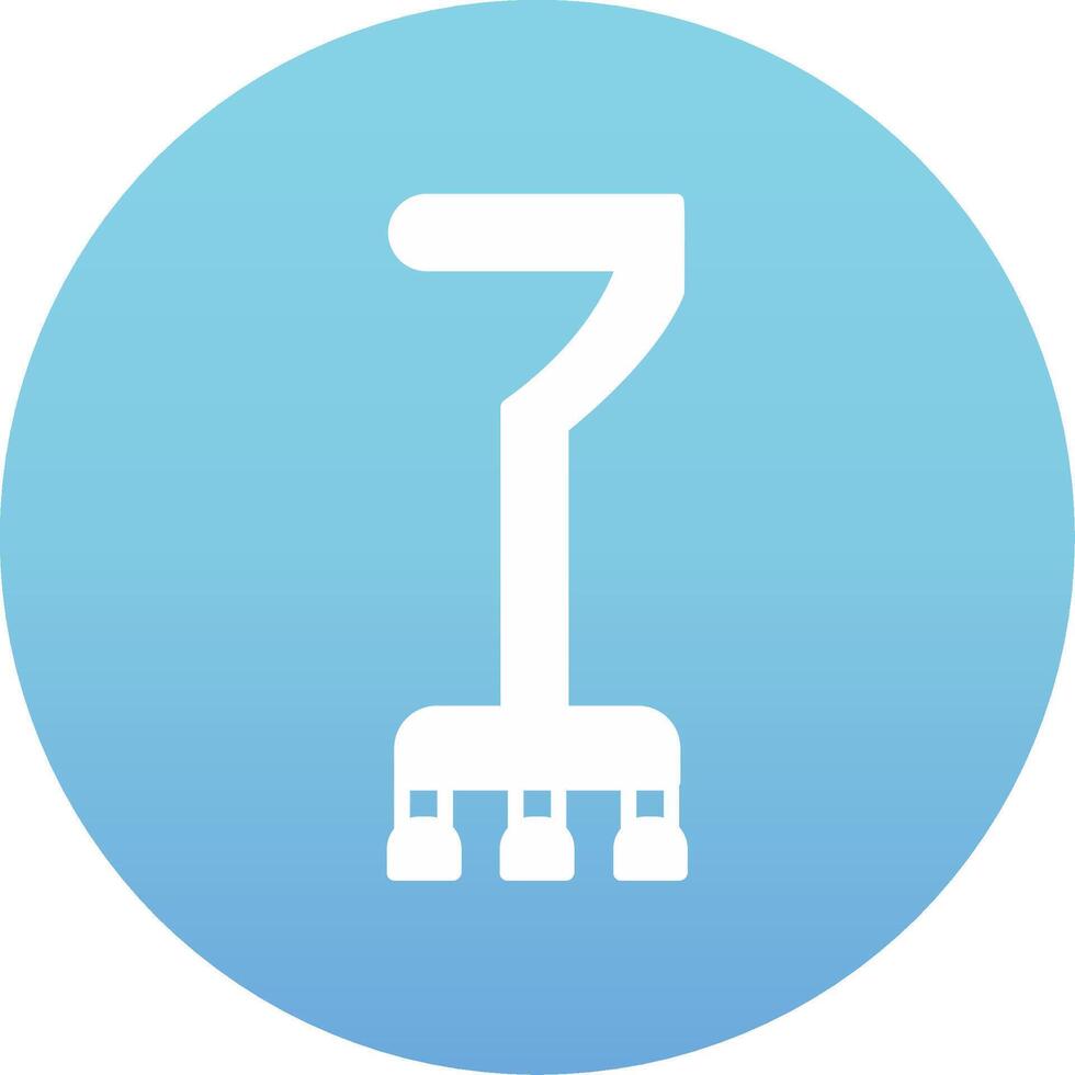 Walking Stick Vector Icon