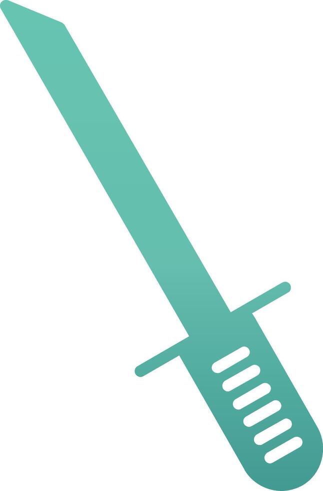 icono de vector de katana