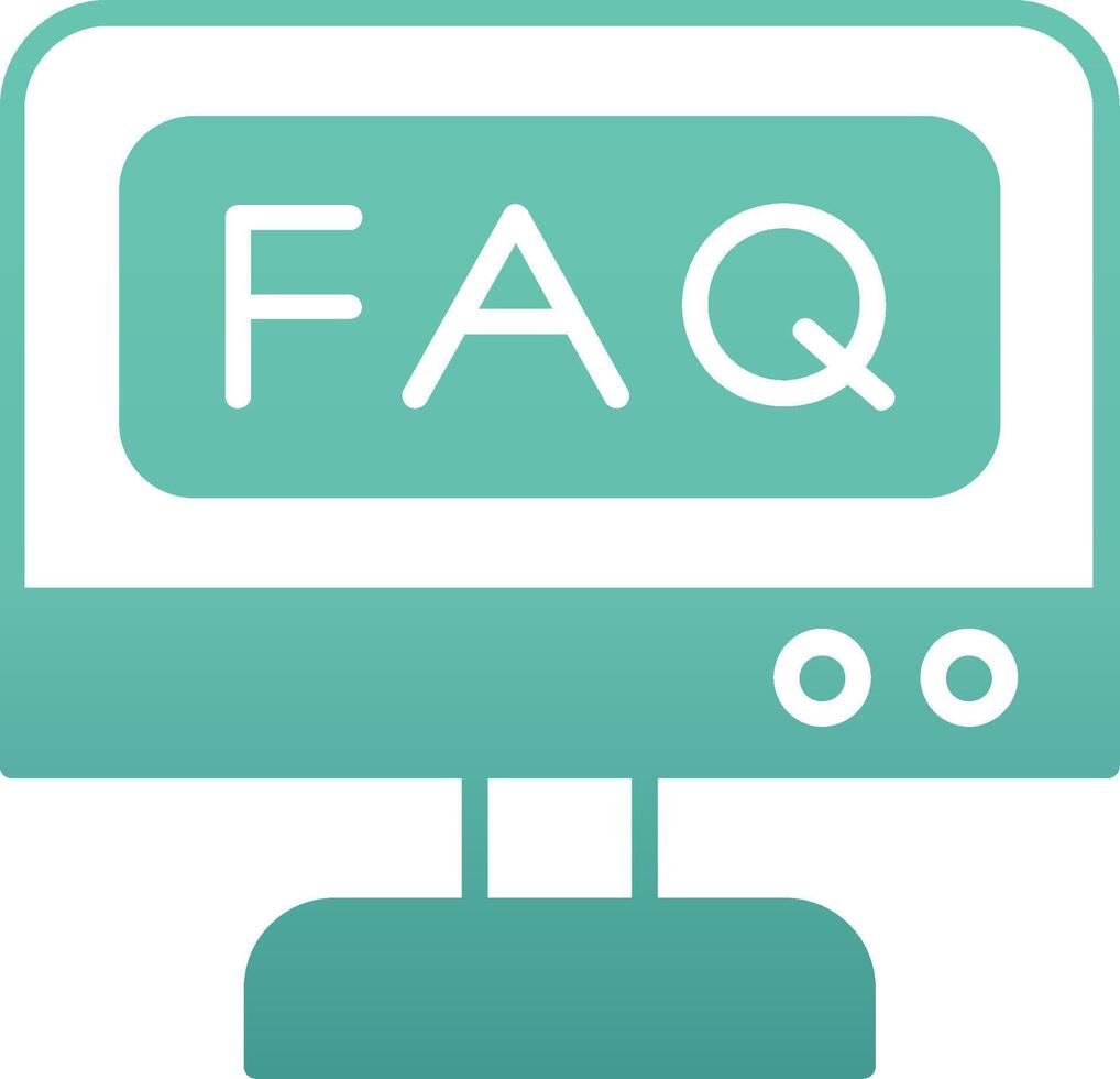 Faq Vector Icon