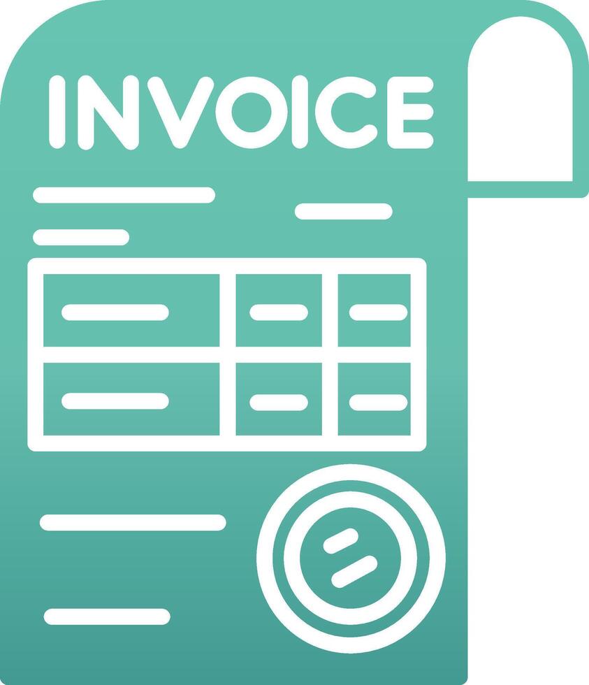 Invoice Vector Icon