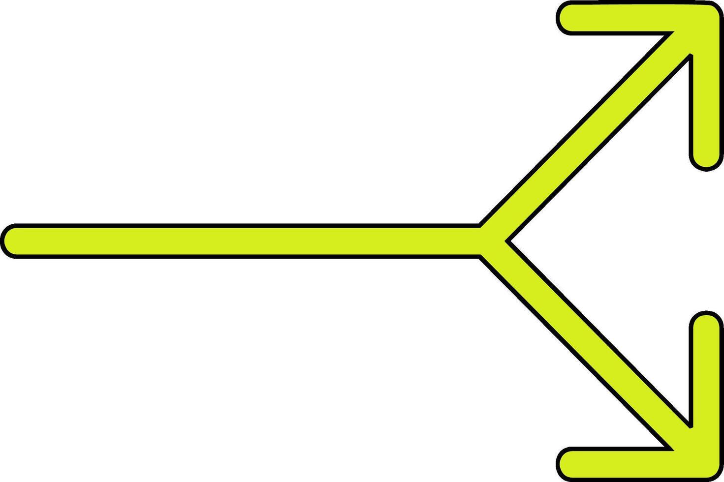 Split Vector Icon