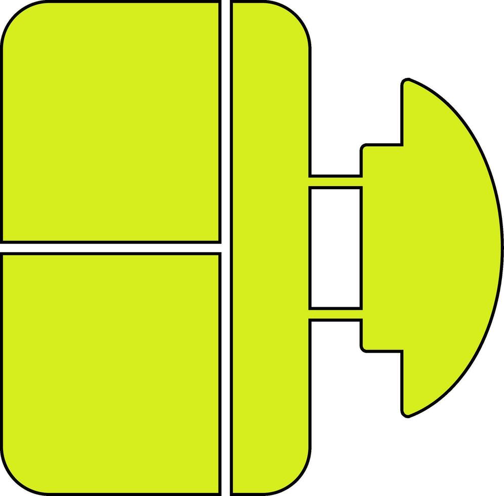 Emergency Button Vector Icon