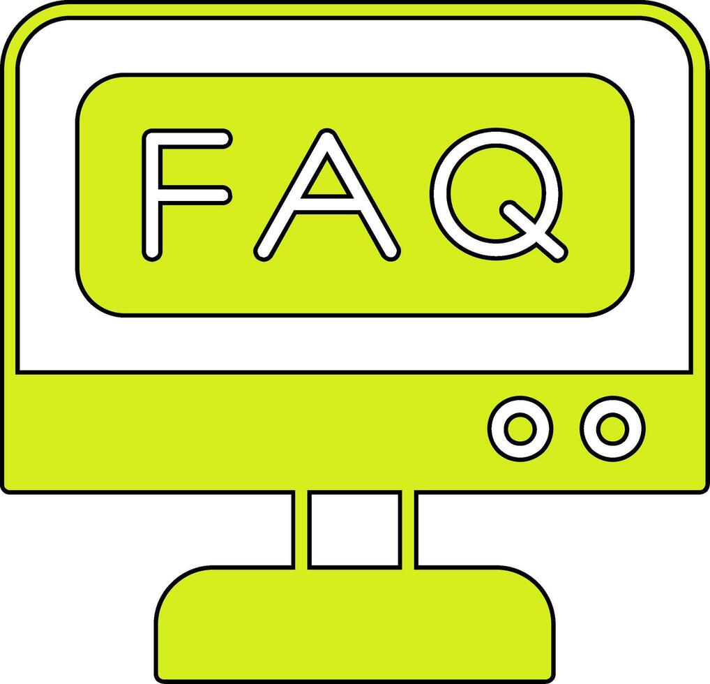 Faq Vector Icon