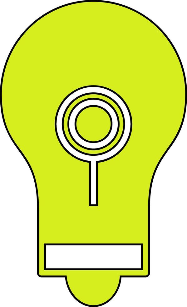 Light Bulb Vector Icon