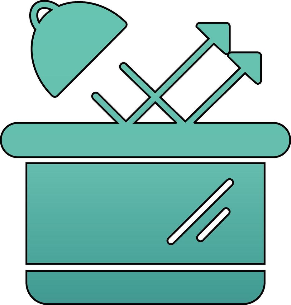Reflection Vector Icon