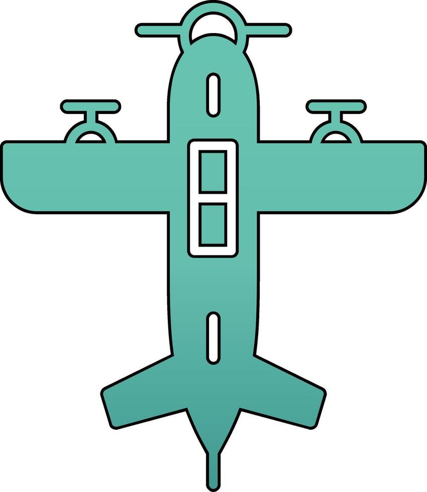 Seaplane Vector Icon