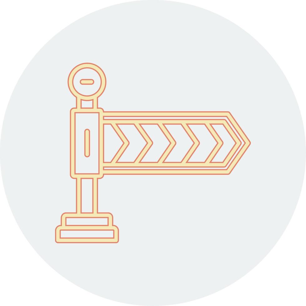 Roadblock Vector Icon