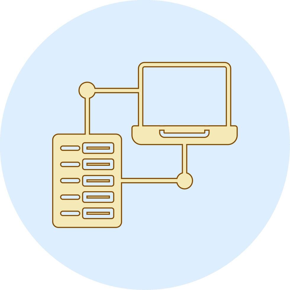 datos transfe vector icono