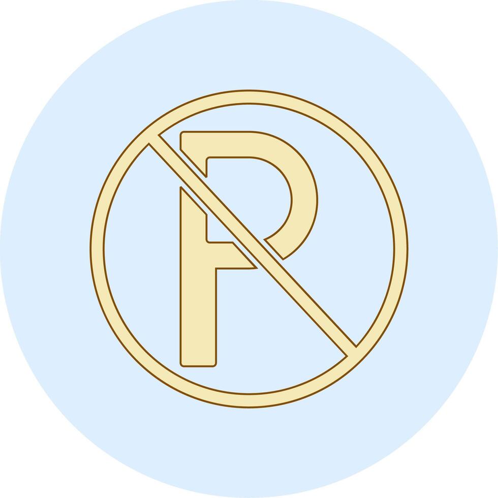 Parking Sign Vector Icon