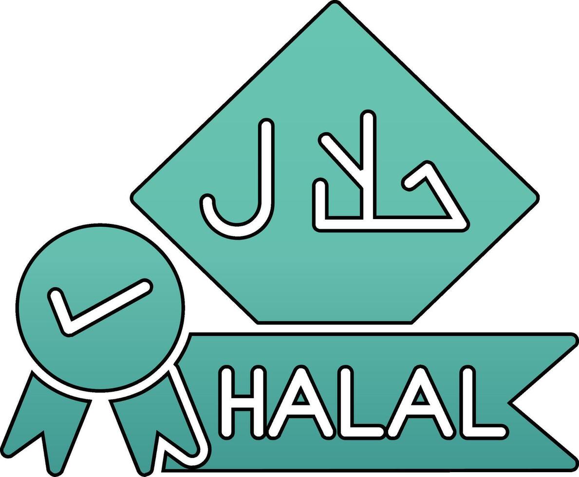 Halal Vector Icon