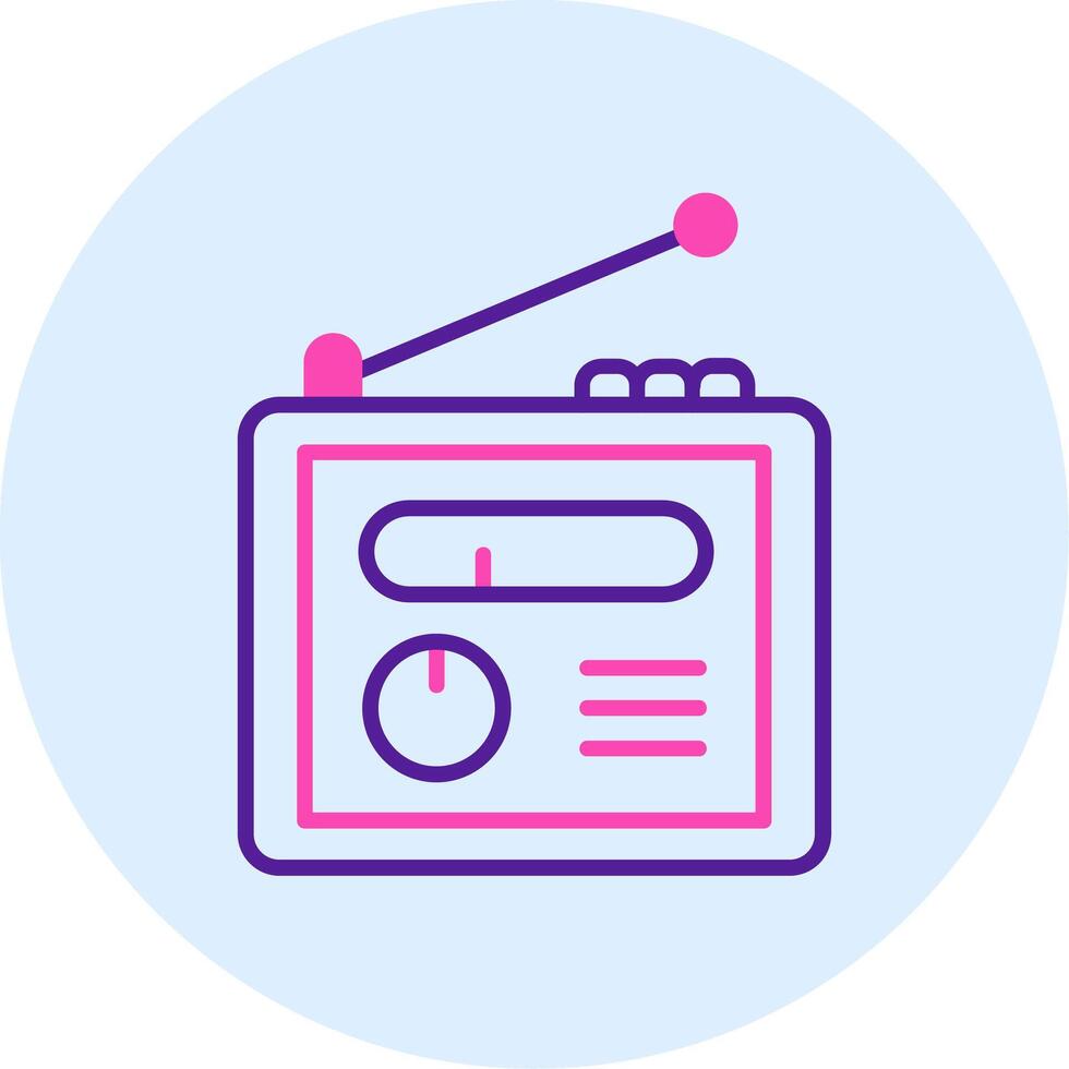 Radio Vector Icon