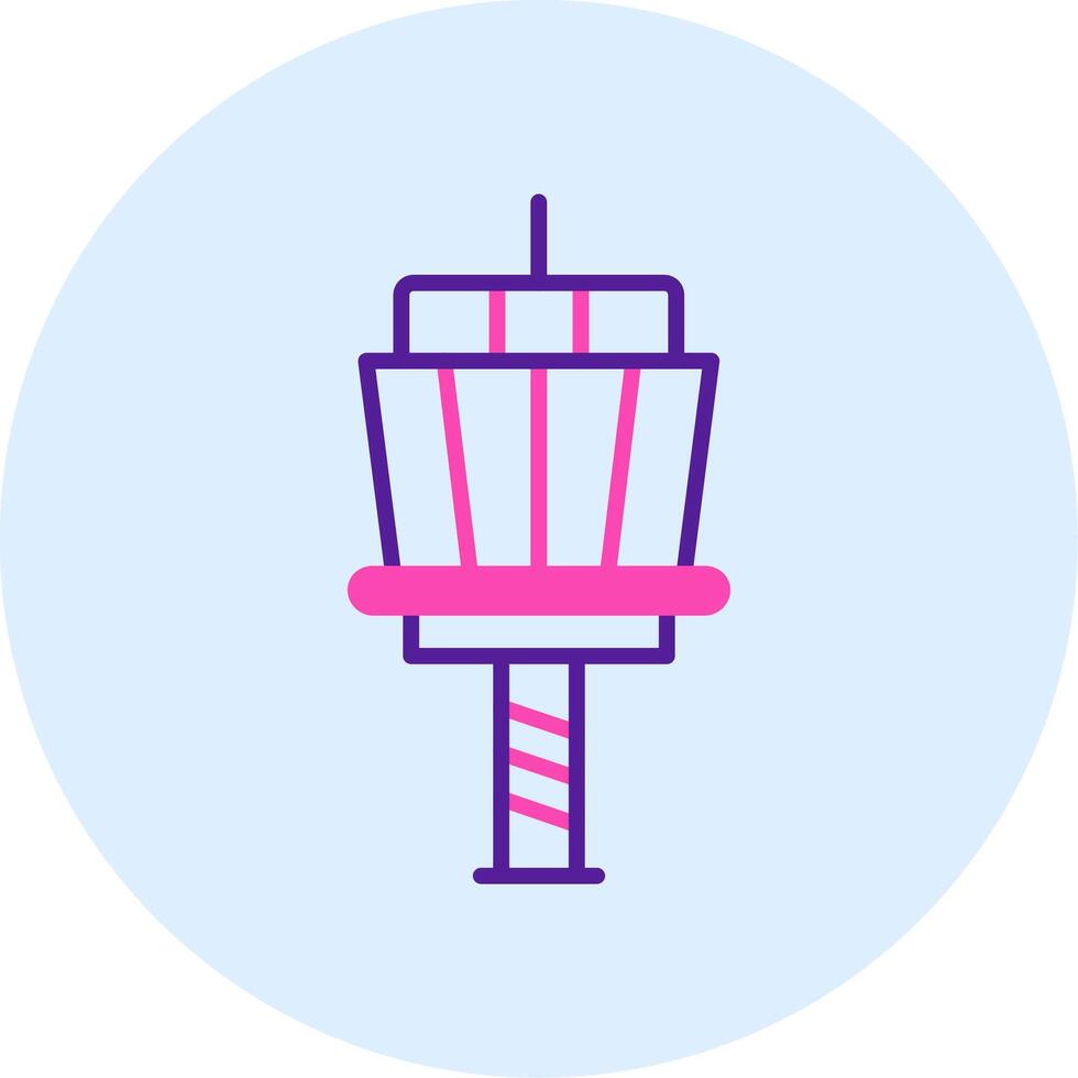 Control Tower Vector Icon