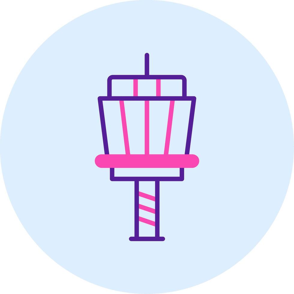 Control Tower Vector Icon