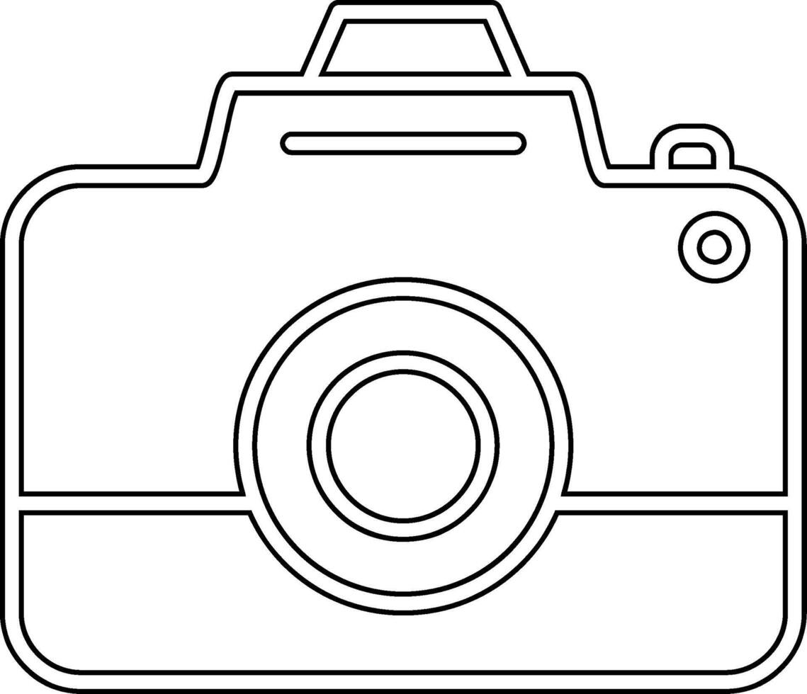 icono de vector de camara