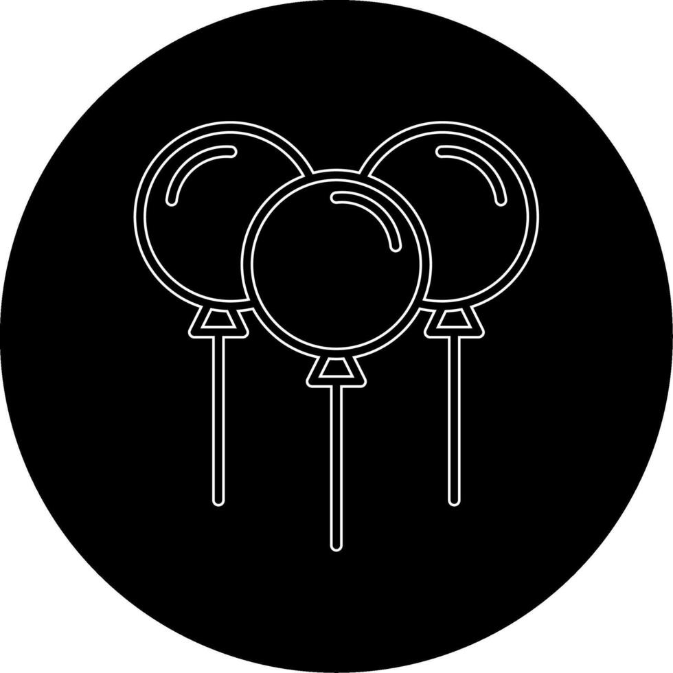 Balloons Vector Icon