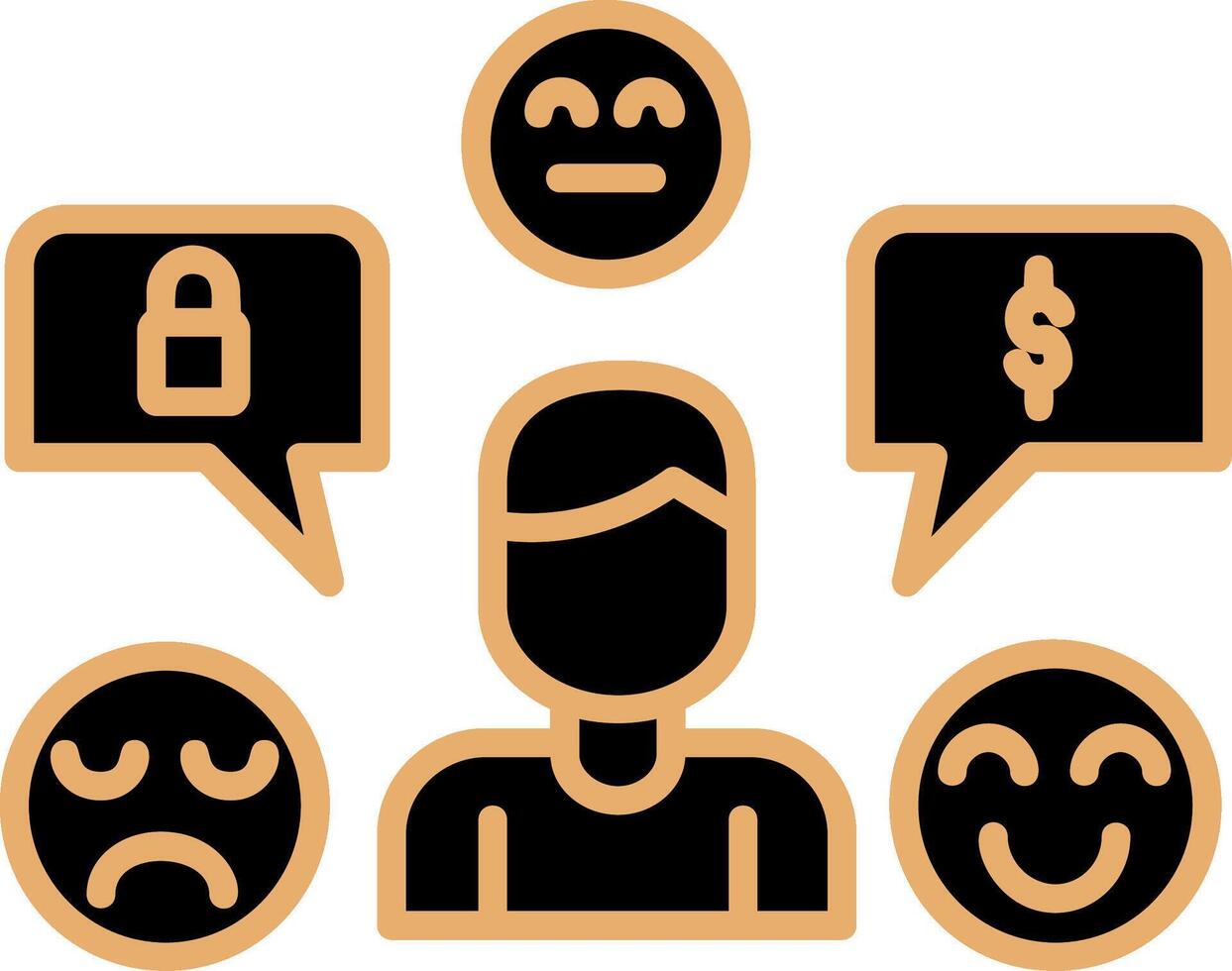 Customer Behavior Vector Icon