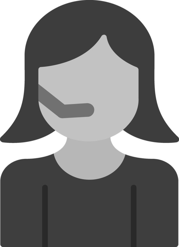 Customer Service Agent Vector Icon