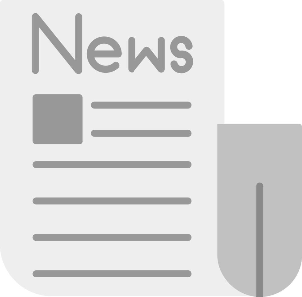 News Paper Vector Icon