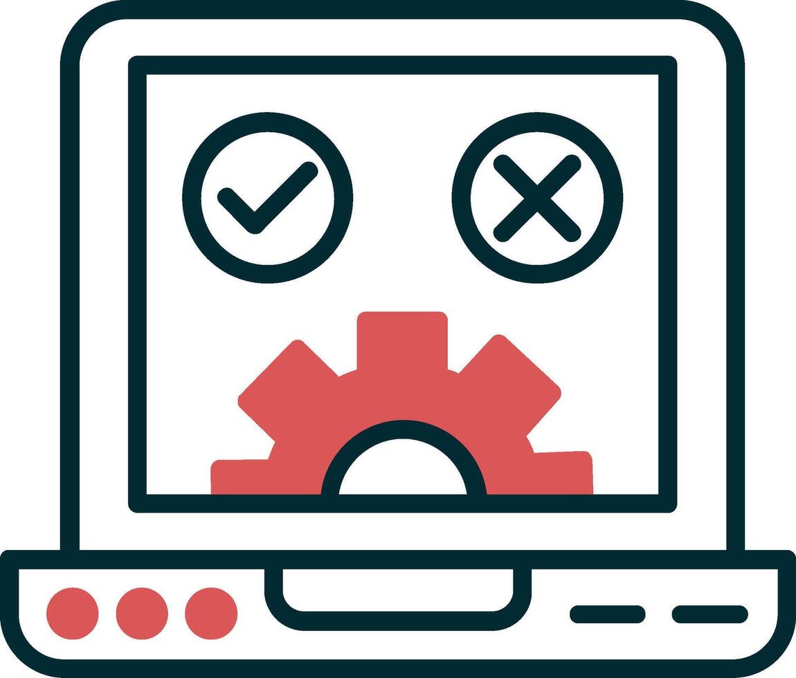 Tested Vector Icon