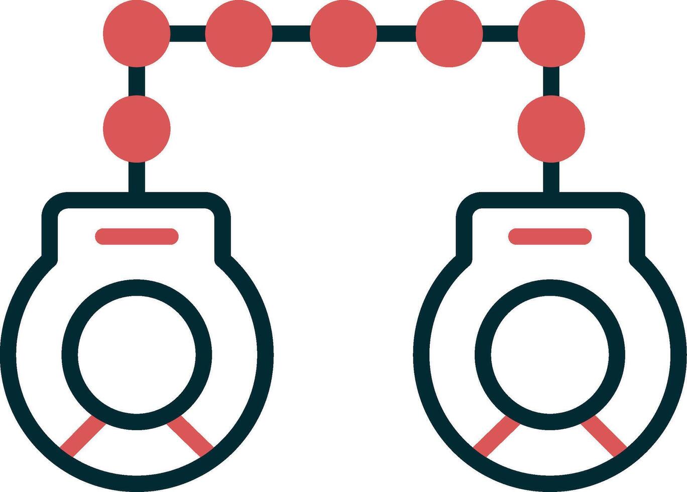 Handcuffs Vector Icon