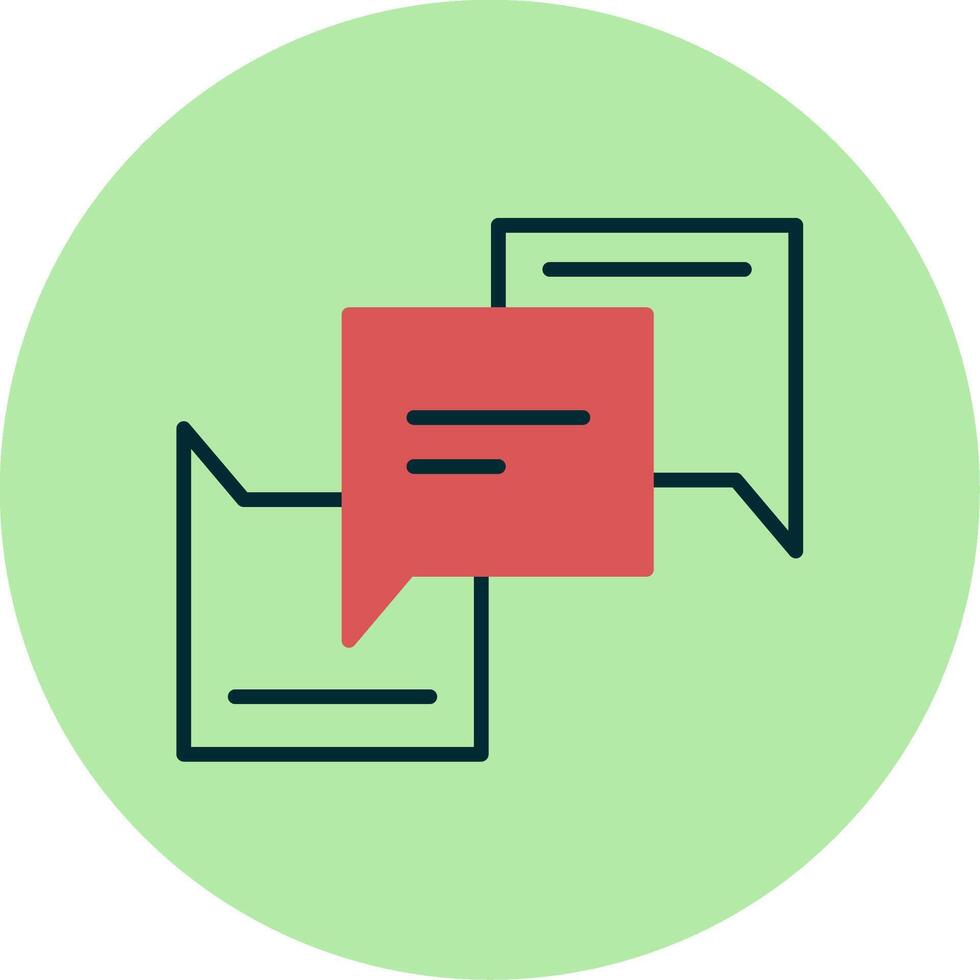 Speech Bubbles Vector Icon