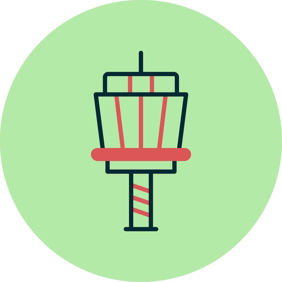 Control Tower Vector Icon