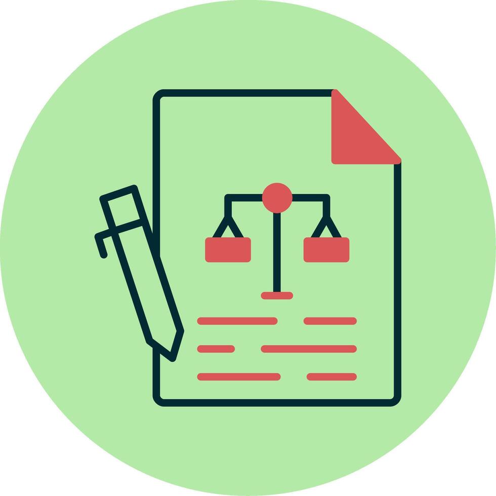Contract Vector Icon
