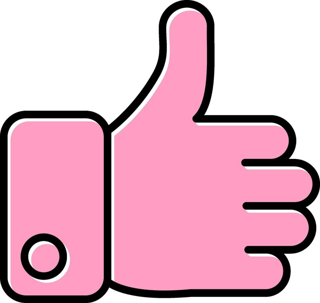 Thumbs Up Vector Icon