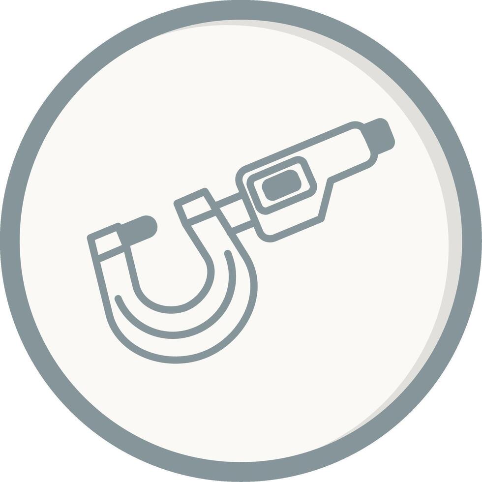 Micrometer Vector Icon