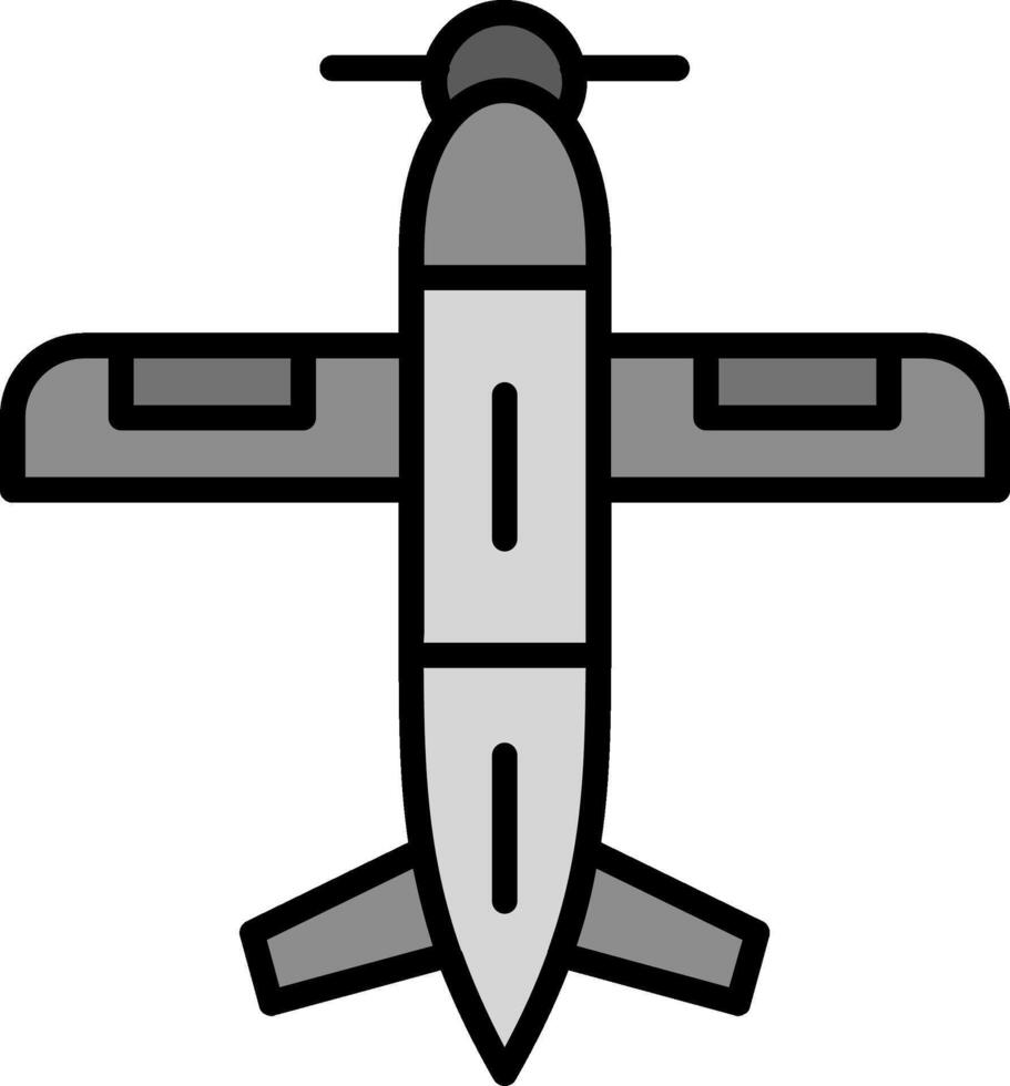 Monoplane Vector Icon