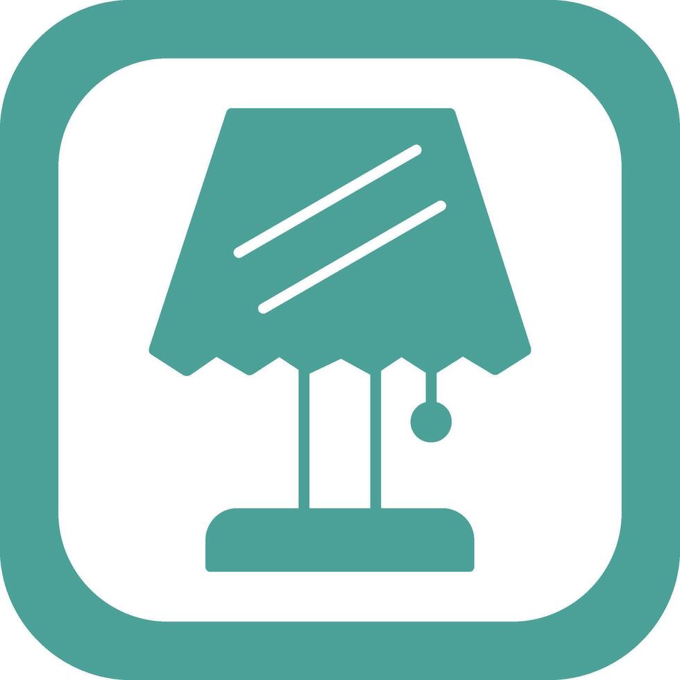 Table Lamp Vector Icon