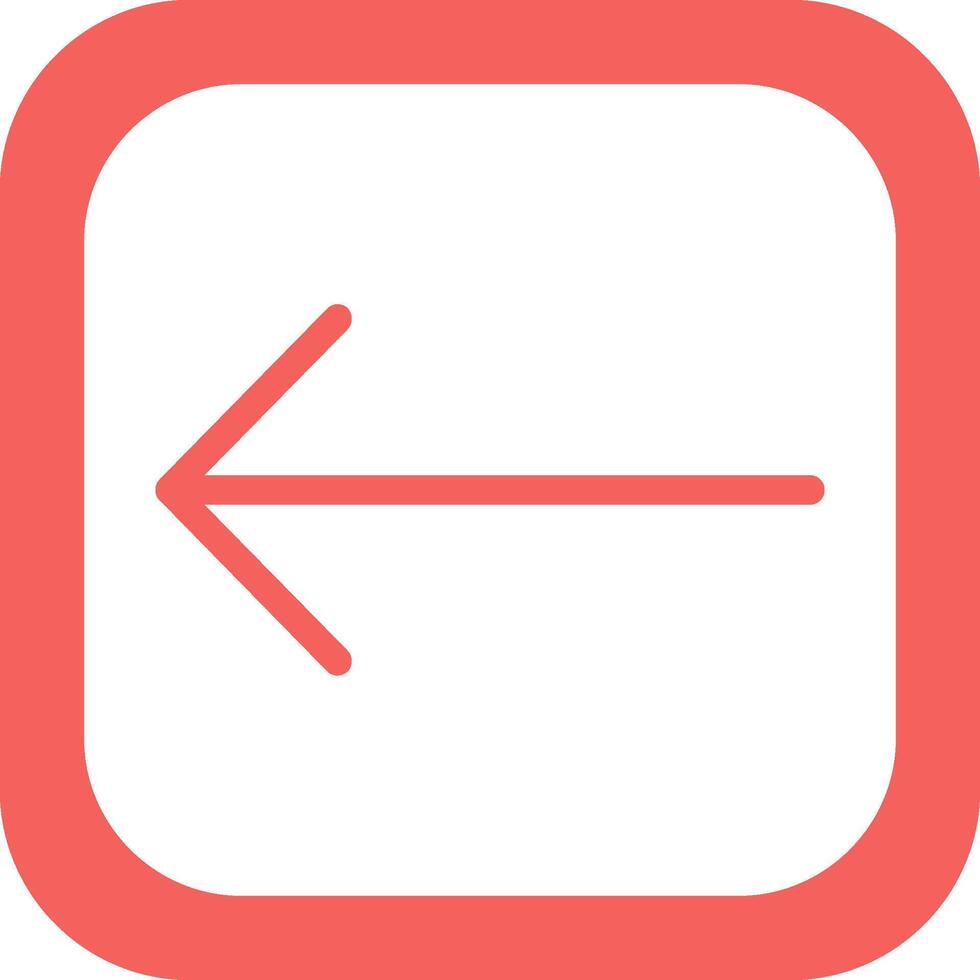 Left Arrow Vector Icon