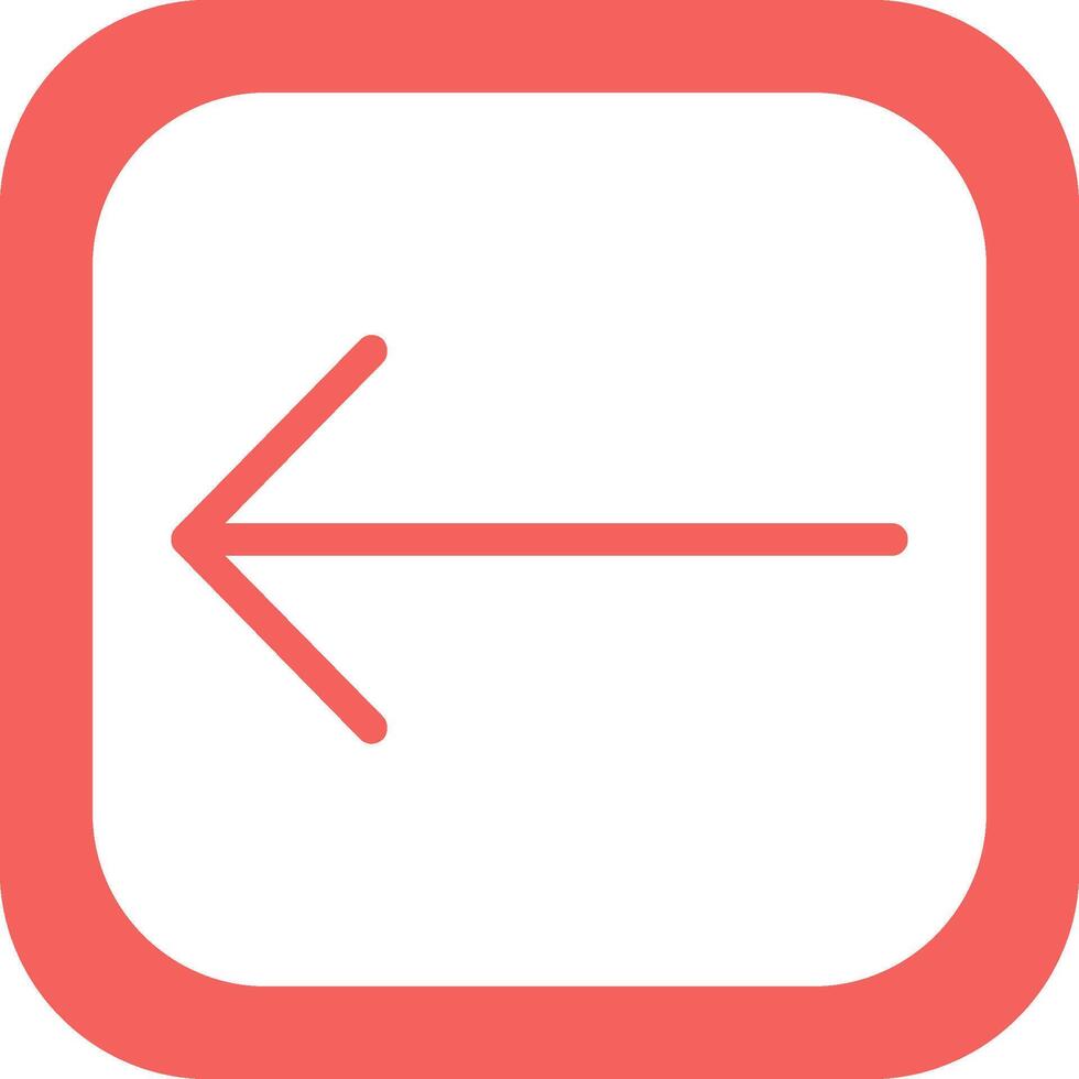 Left Arrow Vector Icon