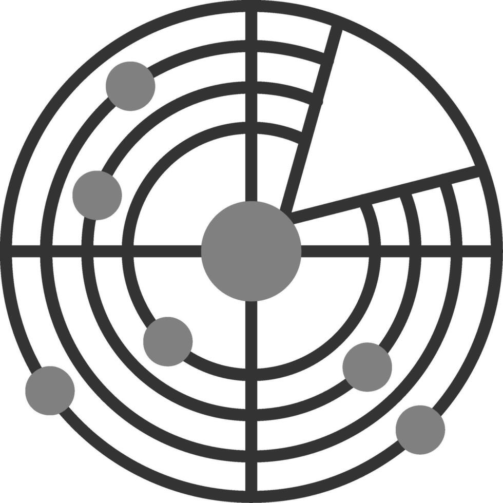 Radar Vector Icon