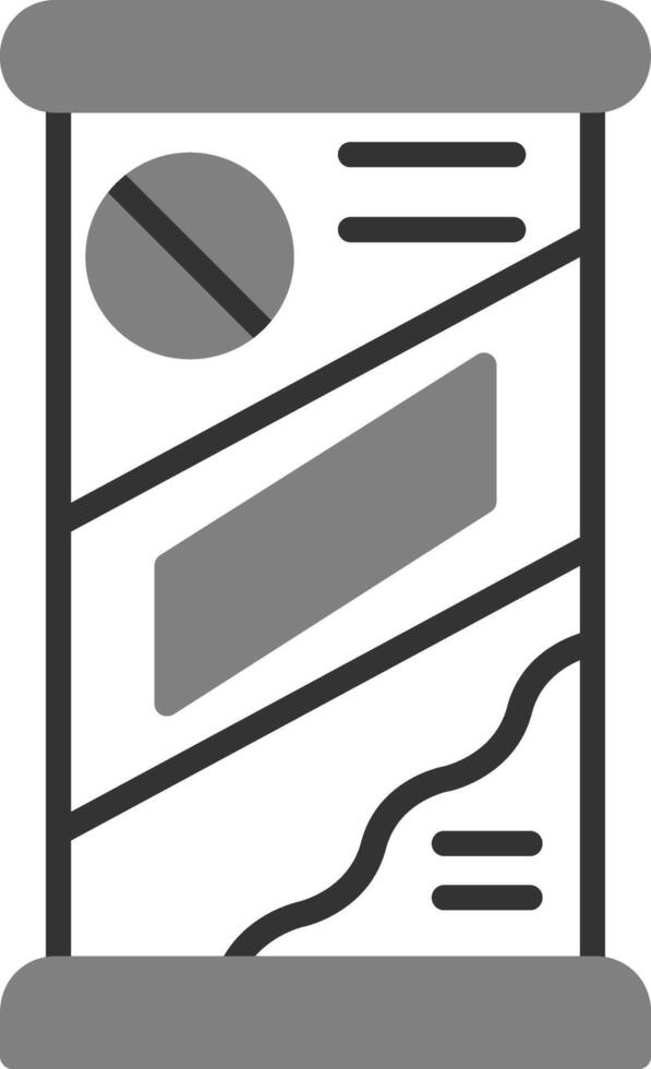 Roll Up Vector Icon