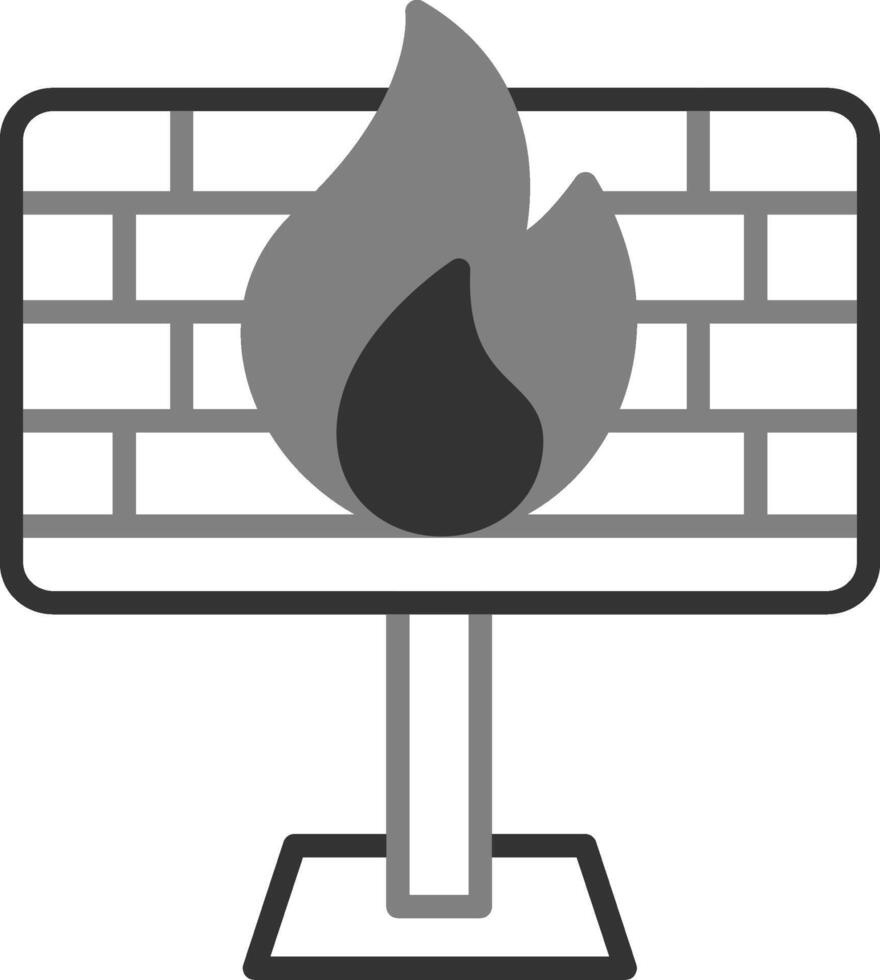 Firewall Vector Icon