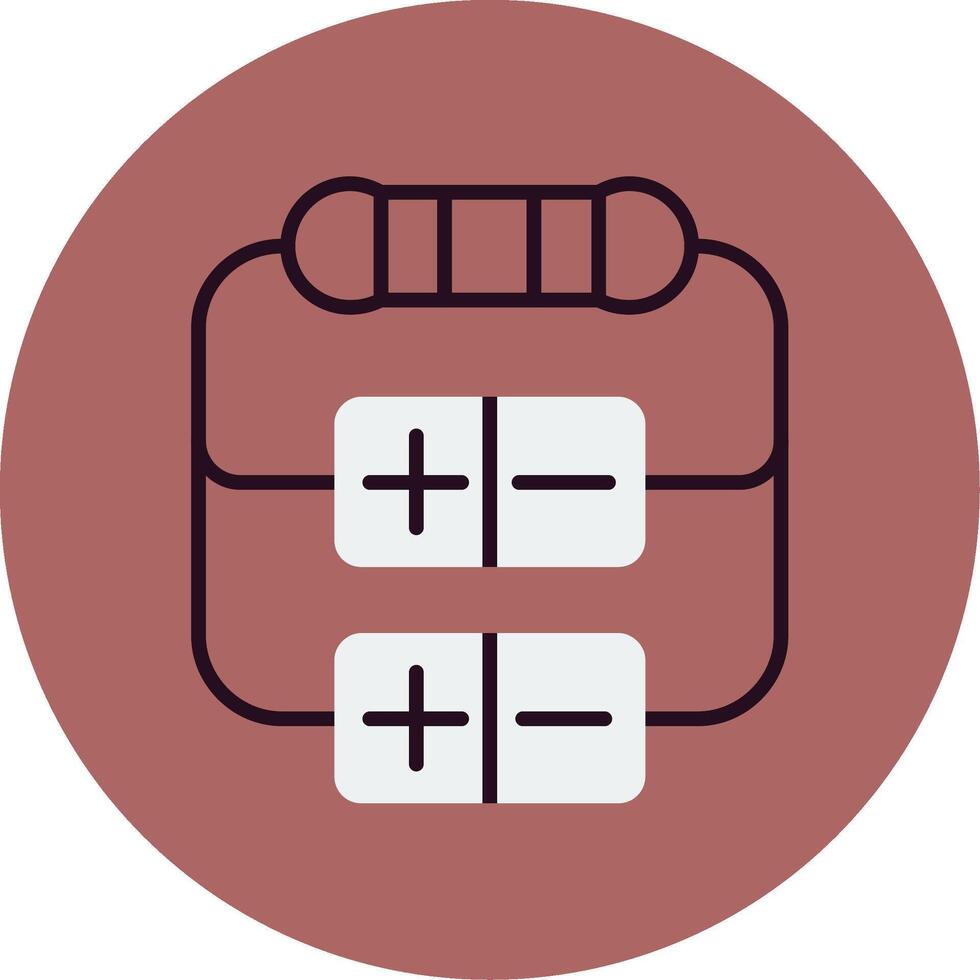 Resistor Vector Icon