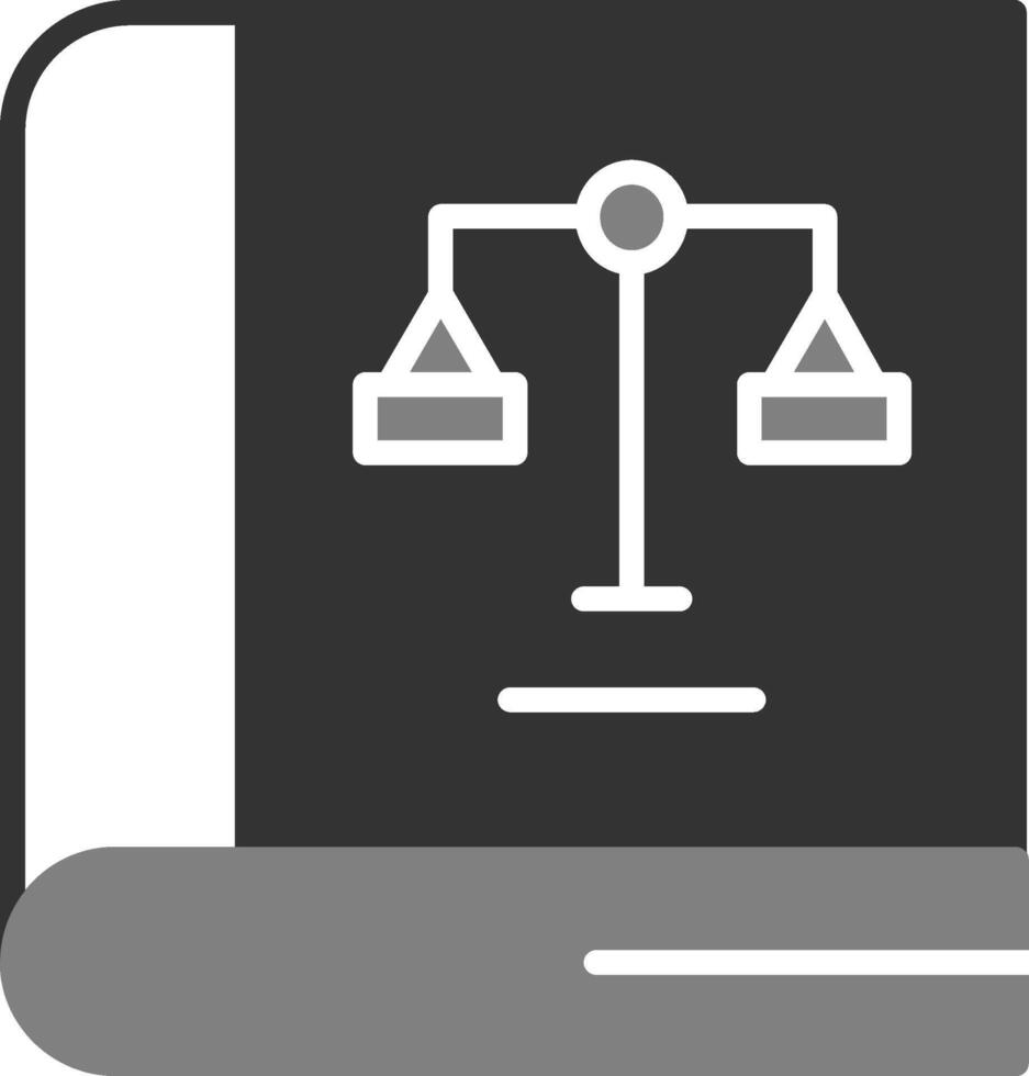 Law Book Vector Icon