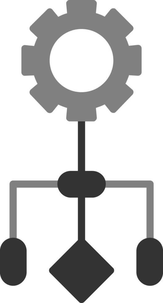 icono de vector de flujo de trabajo