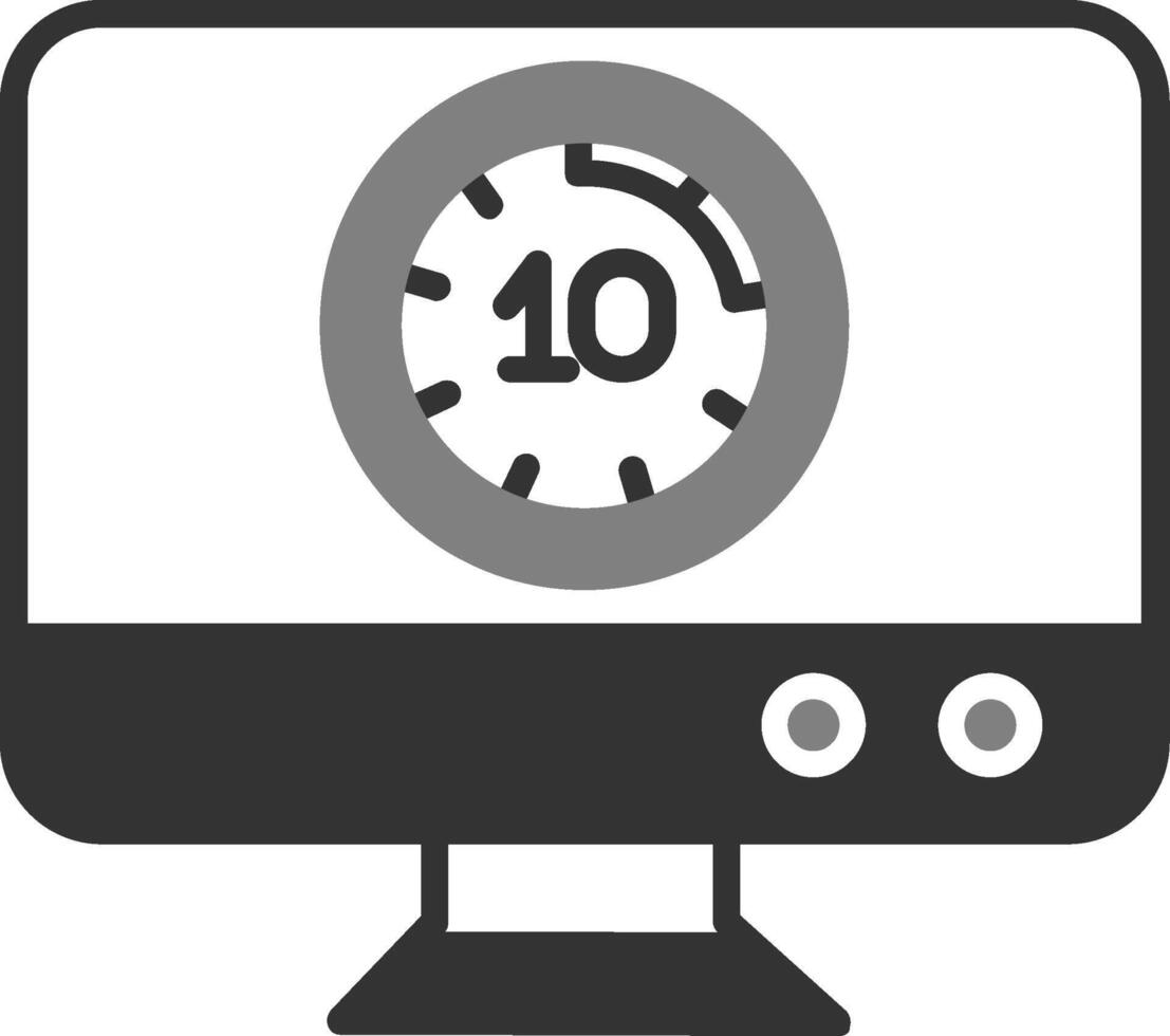 Monitor Vector Icon