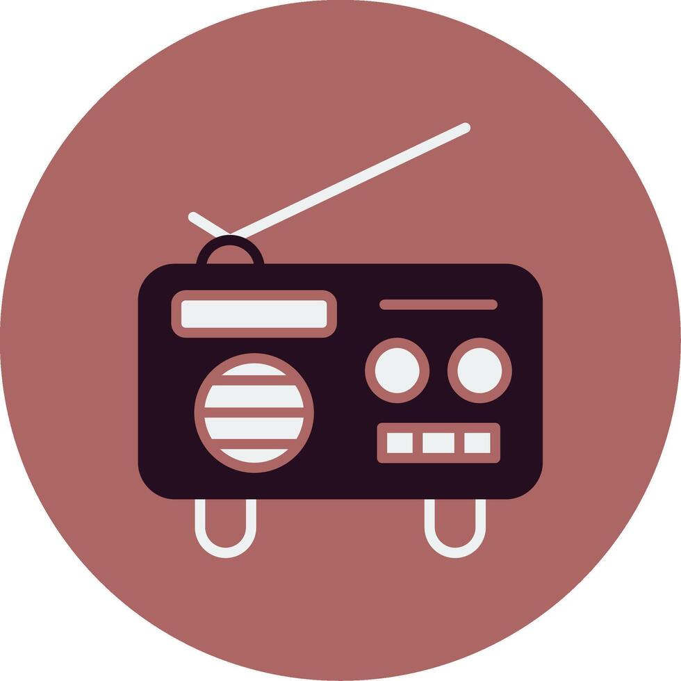 Radio Vector Icon