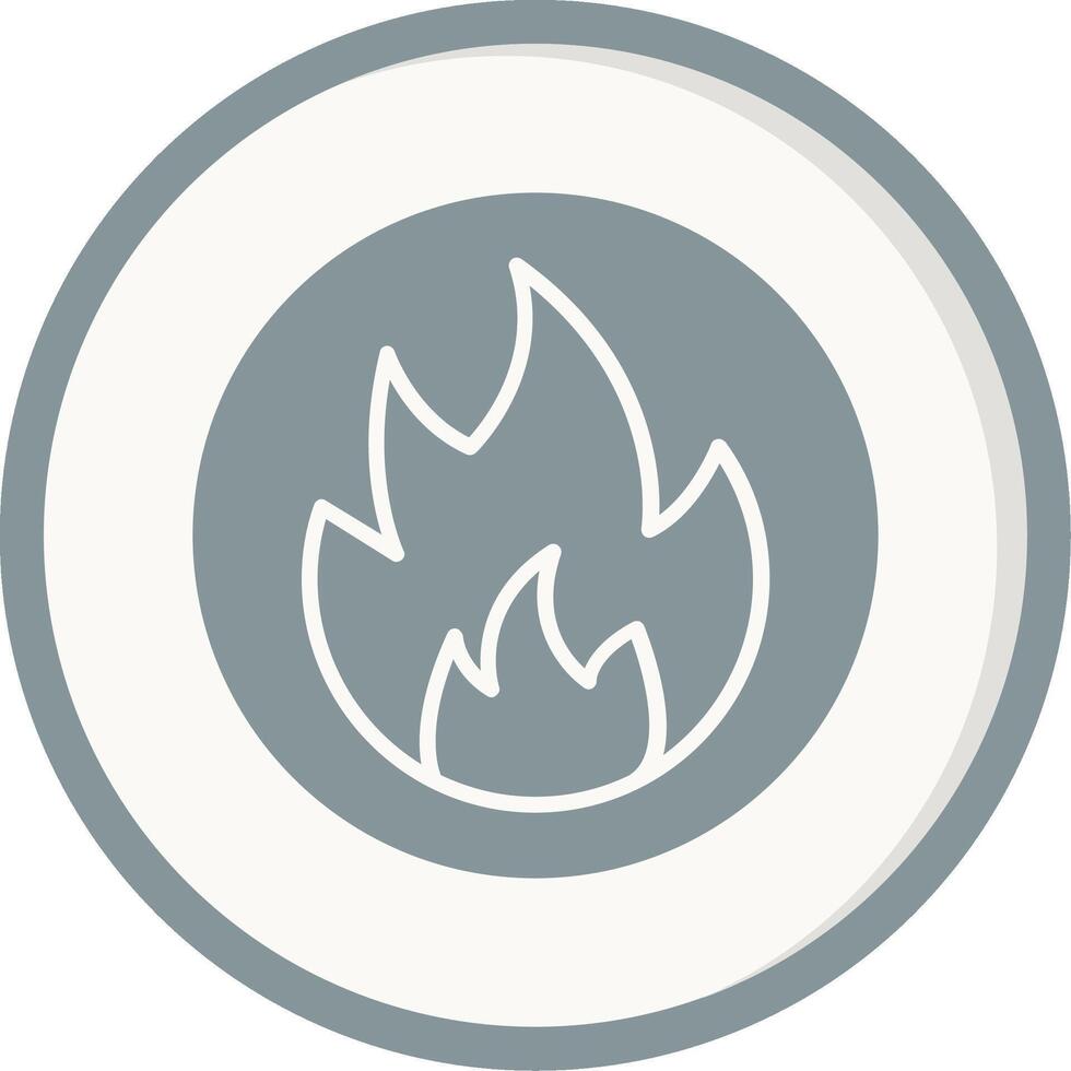 Flammable Vector Icon